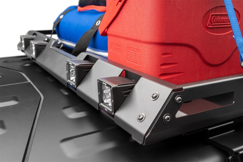 Jeep Wrangler Roof Rack - Rugged Ridge - With Basket, Low-Profile Design, Steel Construction - Black - `18-`22 Jeep Wrangler Roof Rack - Rugged Ridge - With Basket, Low-Profile Design, Steel Construction - Black - `18-`22